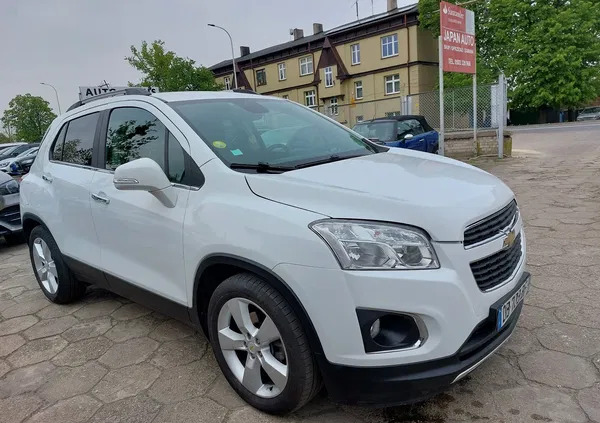 chevrolet Chevrolet Trax cena 32900 przebieg: 154125, rok produkcji 2013 z Maków Podhalański